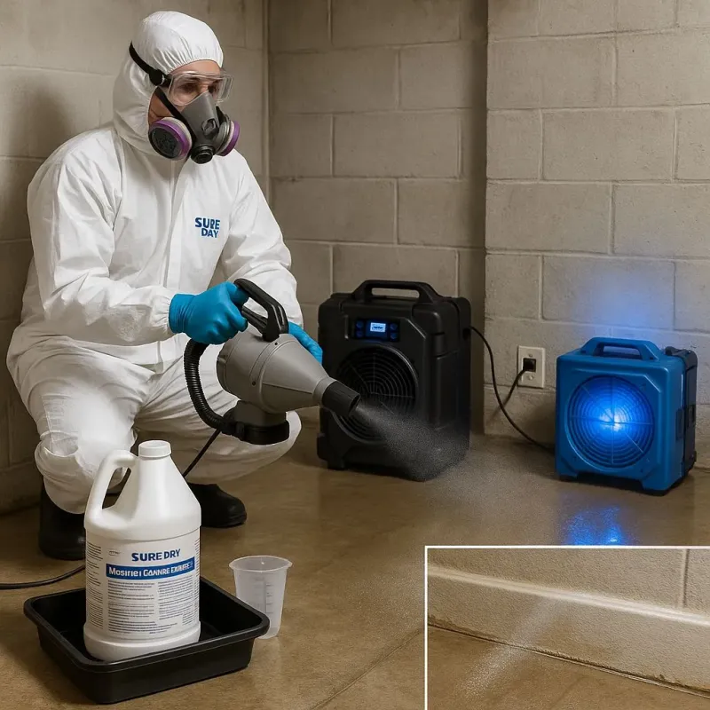 Sanitization and Odor Removal process in South Point, OH