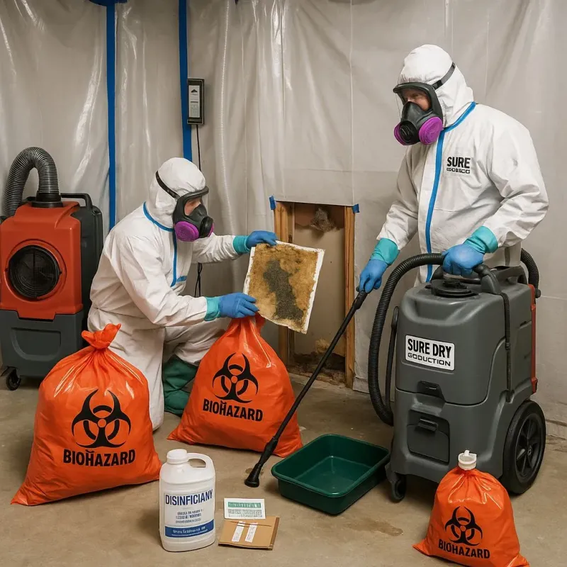 Contaminated Water Handling Protocols process in South Point, OH