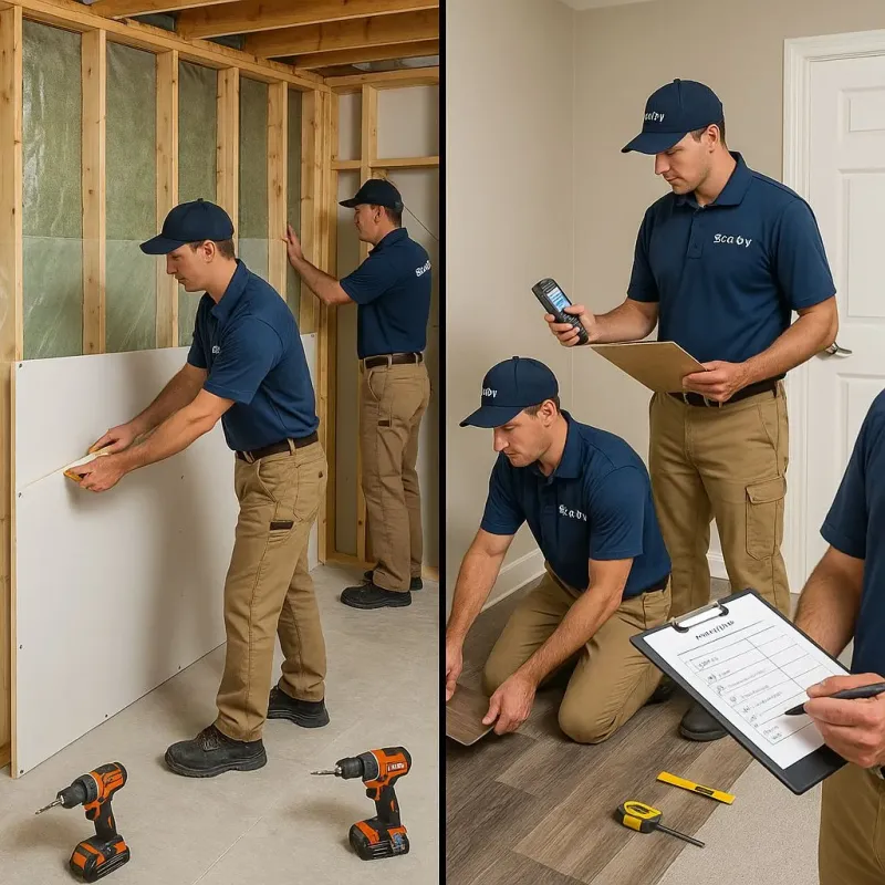 Repairs and Reconstruction process in South Point, OH
